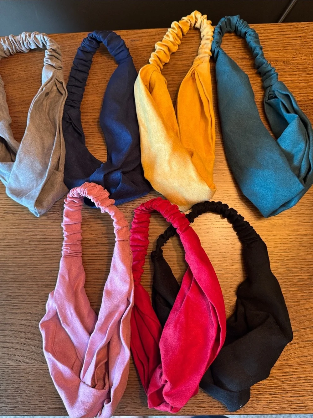 Women’s Elastic Headband Set - Multicolor Pack of seven